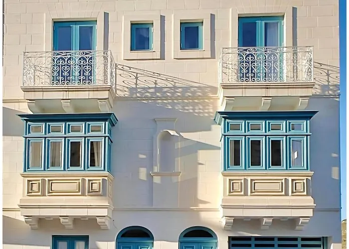 Hotel apartamentowy Veduta Ta Pinu With Stunning Views Garden Sauna Pool And Gym Għarb